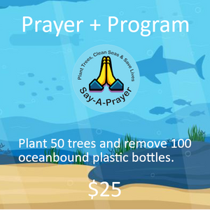 Save the Ocean Prayer Hands